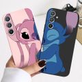 For Samsung Galaxy A34 5G Phone Case Shockproof Silicone Soft TPU Back Cover For SamsungA34 A 34 6.5'' Disney Stitch Couqe Funda. 