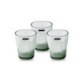 PrettyNeat Line Crystal(Plastic) Glass - 3 piece set - 300 ml. 