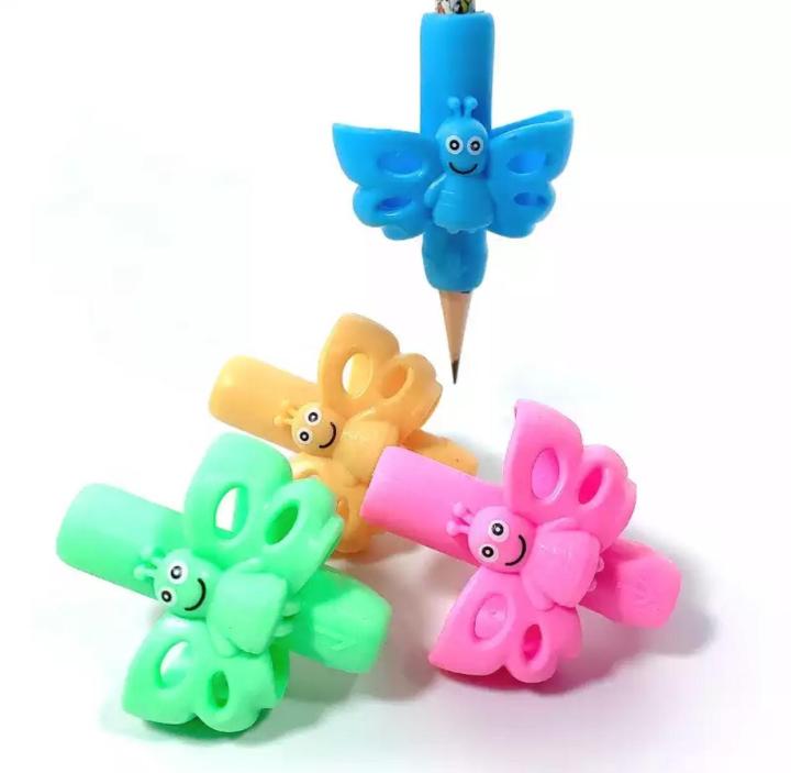 Butterfly Designs Children Pencil Holder Writing Aid Kids Learning ...