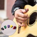 15PCS Guitar Picks Ring Thumb Finger Picks Finger Picks(Black+Silver). 