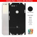 Google Pixel 1 Skin/Wrap 360 Protection Carbon fiber/ Matte/ Transparent/ Leather Back And Sides Included Camera Skin. 