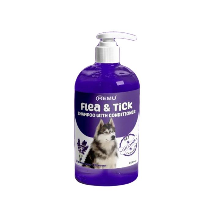 REMU - Groomer Flea & Tick Shampoo with Conditioner - Lavender