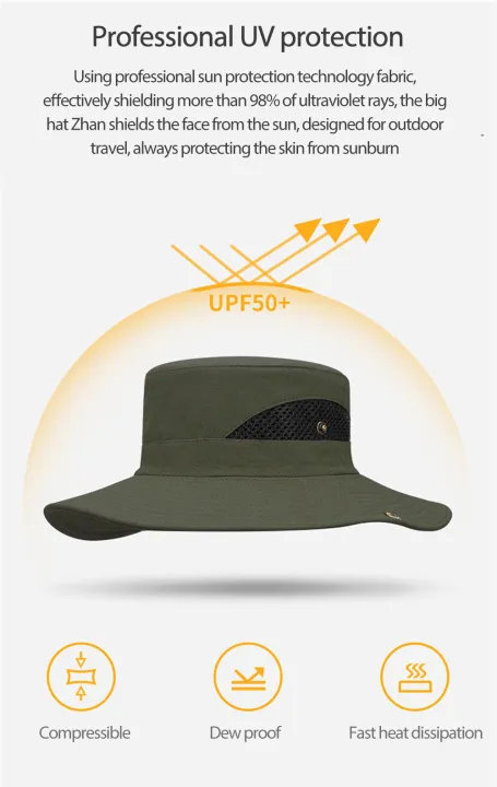 New%20Fashion%20Summer%20Bucket%20Hat%20Cowboy%20Men%20Outdoor%20Fishing%20Hiking%20Beach%20Hats%20Mesh%20Breathable%20Anti%20UV%20Sun%20Cap%20Large%20Wide%20Brim%2060CM%20-%20Image%204