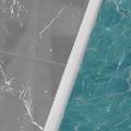Bathroom Retention Water Barrier Strip Dry/Wet Separation Silicone Seal Strip Rubber Silicone Shower Barrier Water Stopper. 