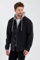 Mens Hooded Denim Jacket Home Shopping 5. 