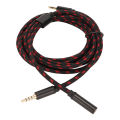 Chat Link Cable, Chat Adapter Cable Braiding Wire Stretchable 6.9ft Long Lightweight for Live Streaming for PC for HD60 S+ for HD60 X. 