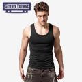 Green forest Male Vest Top Comfortable Summer Men Vest Skinny Undershirt. 