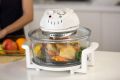 Imported Convection Countertop Toaster Oven - Healthy Kitchen Glass Air Fryer Roaster Oven, Bake, Grill, Steam Broil, French Fries & Roast 20L Capacity. 