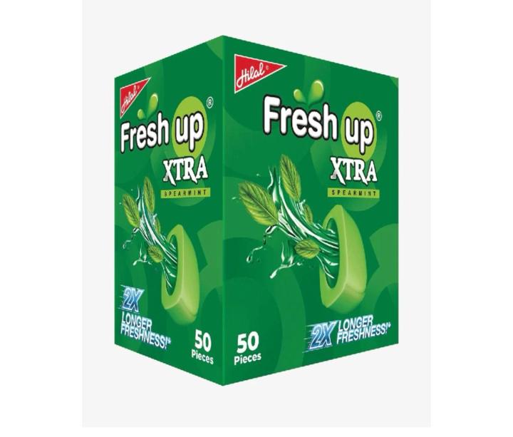 Fresh Up Xtra Spearmint Box (50 Pieces)