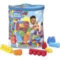 Mega Blocks Big Building Bag Building Set With 80+ colorful Building Blocks, and 1 Storage Bag, Best Toy Gift For Ages 1 and up. 