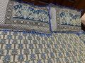 Multani Gultex King Size Bedsheet With Two Pillow Covers in Elegant Design. 