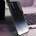 Vantime for Vivo V20 SE Case Starry Sky Phone Back Hard Glass Cover. 