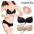 Brasier Invisible Silicon Bra Stepless. 