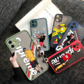 UCUC for iPhone X XS Back Cover Personality Supreme Boys Frosted Transparent Hard Phone Case Thin Shockproof Full Cover Camera Protect Case. 
