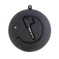 Mini hamburger type portable speaker music player 3.5mm jack stereo telescopic plug-in audio speakers for child. 