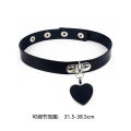 [ New ] Women's Collar m Suit Men's Sexy Hand Holding Rope Bell Couple Dog Leash Collar chocker Couple Niche Necklace. 