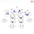 11Pcs 1:12 Dolls House Miniature Mugs Dish Cups Pot Set Toys Dollhouse Accessory. 