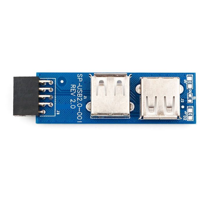 Usb%20Hub%209pin%20Pc%20Host%20Internal%20Motherboard%20Usb%202.0%20Hub%209pin%20To%202%20Port%20Usb%20A%20Female%20Splitter%20Converter%20Board%20Extender%20Card%20New%20-%20Image%205