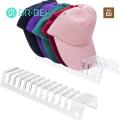 Closet Hat Organizer Transparent Acrylic Baseball Cap Holder Large Capacity Hat Organizer for Dress Anti-slip Cowboy Trucker Hat Display Stand Space-saving Anti-crack Design Baseball Cap Storage. 