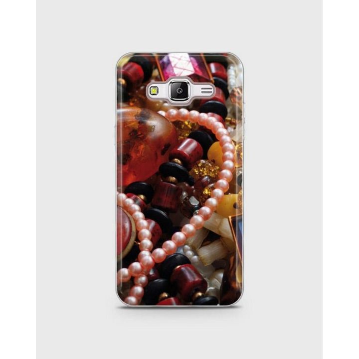 Samsung Galaxy J500 J5 2015 Cover case Soft Jewelry Design - 1cover2049