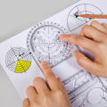 Geometric Drawing Template Measuring Tool for Artist Student Pattern Maker Designer DIY Gifts for Kids Adults Durable. 