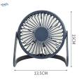 Small Desk Fan, Cooling Mini Fan, Speed Adjustable Rechargeable Quiet Portable Desktop Personal Fan Table Fan for Office Desktop Dorm Car Home. 