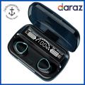 M10 Bluetooth 5.1 Wireless Headphones, TWS Audio Device, 2200mAh, Stereo, Sport, Waterproof, with Microphone. 