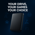 500GB / 1TB Game Hard Drive for PC – Plug & Play. 