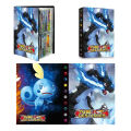 Summerflowers - 240PCS Game Card Collection Holder for Pokemon Cards Album Book Cartoon - Anime Collection Folder for kids (cards excluded). 
