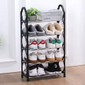 Vertical Shoe Tower, 4 Layers, 5 Layers Shoe Rack, Small Shoe Stand, Space Saving DIY Free Standing Shoes Storage Organizer, Storage Tower Shelf For Entryway, Closet, Hallway, Easy Assembly. 