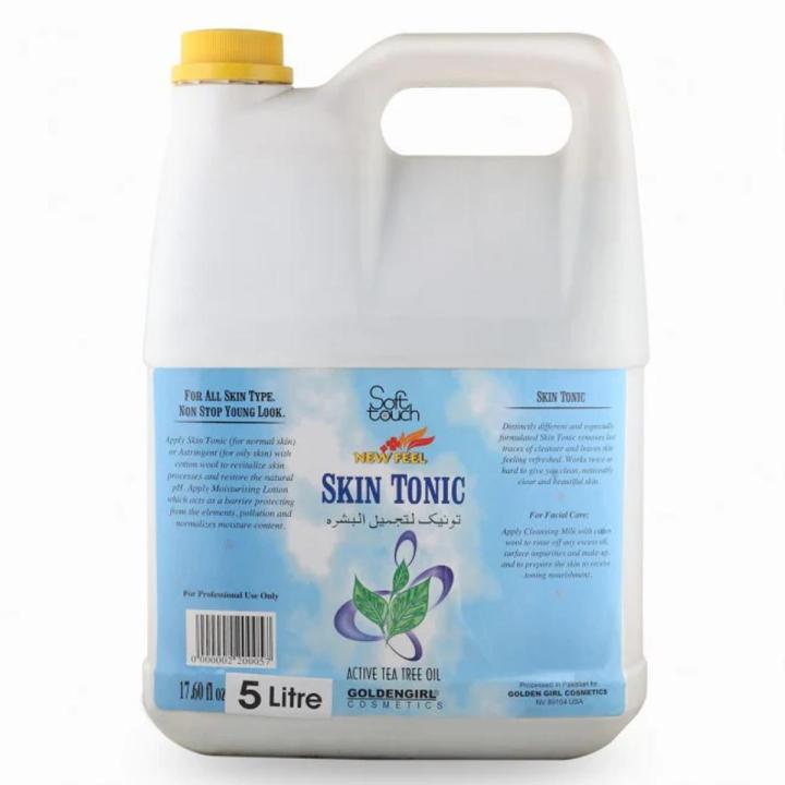 SOFT TOUCH GOLDEN GIRL COSMETICS Skin Tonic 5 Ltr PARLOR SIZE | Daraz.pk