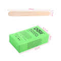 100 Pcs Disposable Wooden Waxing Spatulas Wax Applicator Sticks for Hair Removal, Round Ended / Pack of 100pcs Small Craft Sticks Ice Cream Sticks Wooden Popsicle Sticks. 