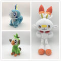 Childrenworld Cute Pokemon Grookey Sobble Soft Stuffed Plush Doll Sofa Bed Decor Kids Toy. 