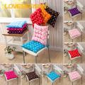 Loveseason Soft Polka Dot Solid Seat Pad Travel Home Office Decor Tie On Chair Cushion. 