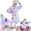 Kigurumi Pajamas Children Sleepwear Rainbow Unicorn Pajamas Children Sleepwear Animal Pijama Stitch Girls Onesie kigurumi femme. 