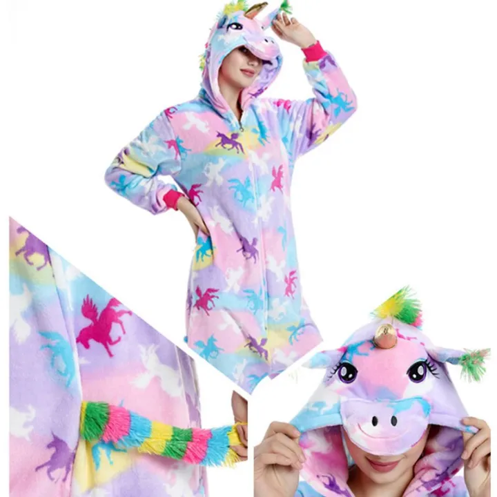 Kigurumi%20Pajamas%20Children%20Sleepwear%20Rainbow%20Unicorn%20Pajamas%20Children%20Sleepwear%20Animal%20Pijama%20Stitch%20Girls%20Onesie%20kigurumi%20femme%20-%20Image%208