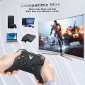 Wireless Controller for Xbox Series X/Xbox One/One S/One X/One Elite/PS3 /Windows 7/8/10, 2.4GHZ Xbox Wireless Controller PC Gamepad with Turbo, Dual Vibration (Black). 