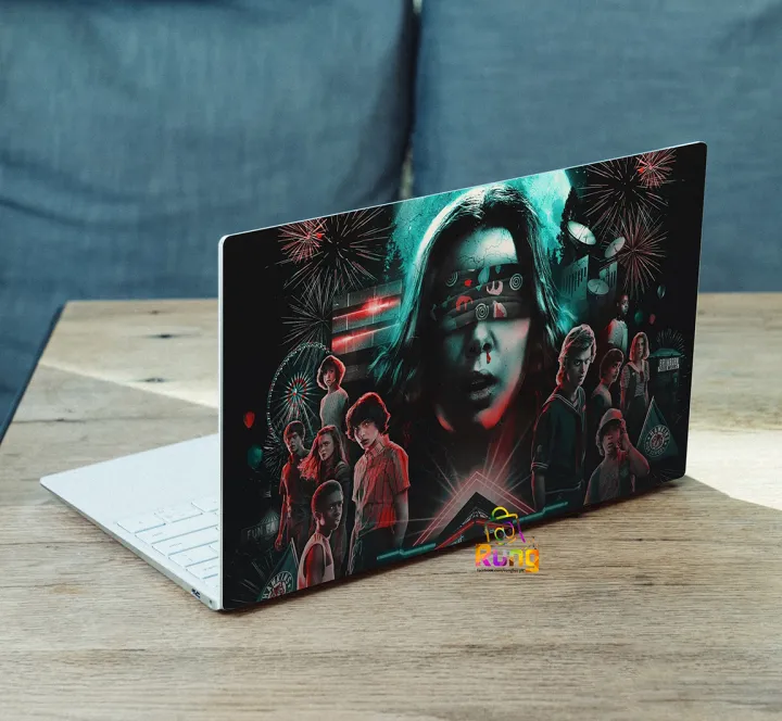 Stranger%20Things%20All%20Characters%20Laptop%20Skin%20-%20Image%202