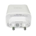 100% Original infinix 33 Watt Fast Charger (Genuine) 33W Infinix Original Adaptor Box Pulled With Fast Charging Type C Cable White. 
