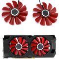 XFX 85MM Diameter RX-570-2048SP RX-580 FD10U12S9-C for XFX RX570 4G RX580 Video Image Cards Cooling As Replacement Fan. 