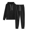 Black winter Tracksuit for men. 