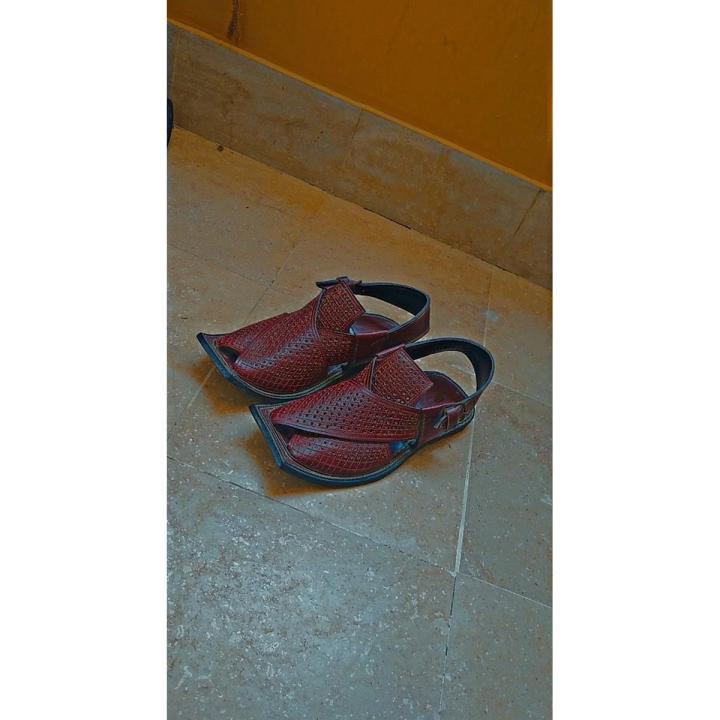 New Black Dotted Stitched PESHAWARI  Sandal | Hande Made Stitched Light weight  KINGRA Chappal | Available In BLACK , BLUE , BROWN Colours |