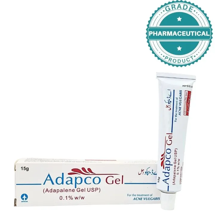 Adapco Gel Adapco Adapalene gel For Acne 15gram Original | Daraz.pk
