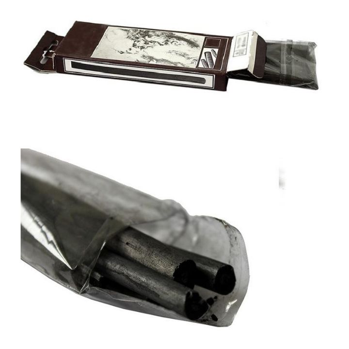 Pack of 6 - Charcoal Stick for Sketch Drawing - Black