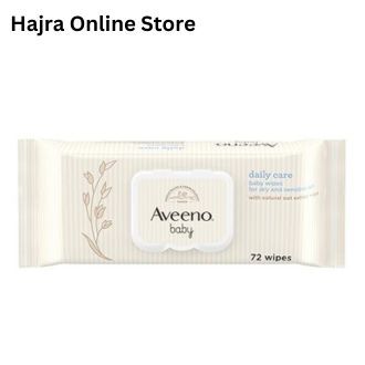 Aveeno Baby Wipes - Gentle & Moisturizing 72 Sheets | Perfect for Sensitive Skin
