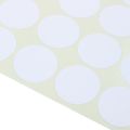 19mm Circles Round Code Stickers Self Adhesive Sticky Labels White. 