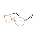 Presbyopia Glasses Magnifying Reading Glasses Square Frame Glasses Metal Frame Glasses Real Glass Lens Glasses. 