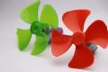 DC Motor Toy Fan with Propeller for Kids Electronic Science Project. 