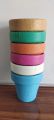 Decoration pack of 5 Round crown pot  6 x 6 inch. 