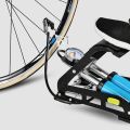Double Cylinder Foot Pump Portable Bicycle Electric Car Air Pump Car High Pressure Double Tube Floor Pump. 
